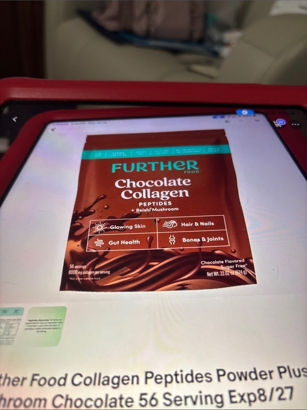 Chocolate Collagen Peptides Powder - Chocolate